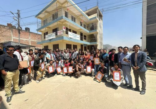 काभ्रेमा स्ववियु निर्वाचन जित्ने आफ्ना विद्यार्थीलाई नेविसंघको बधाई