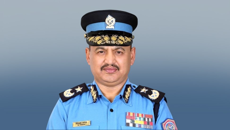 प्रहरीको ३१औं महानिरीक्षकमा दीपक थापा नियुक्त