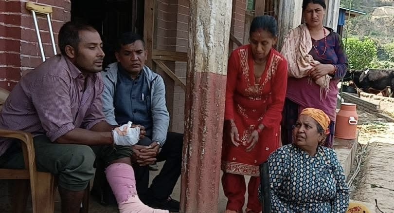 रविओपी बजगाई टोलमा आगलागी