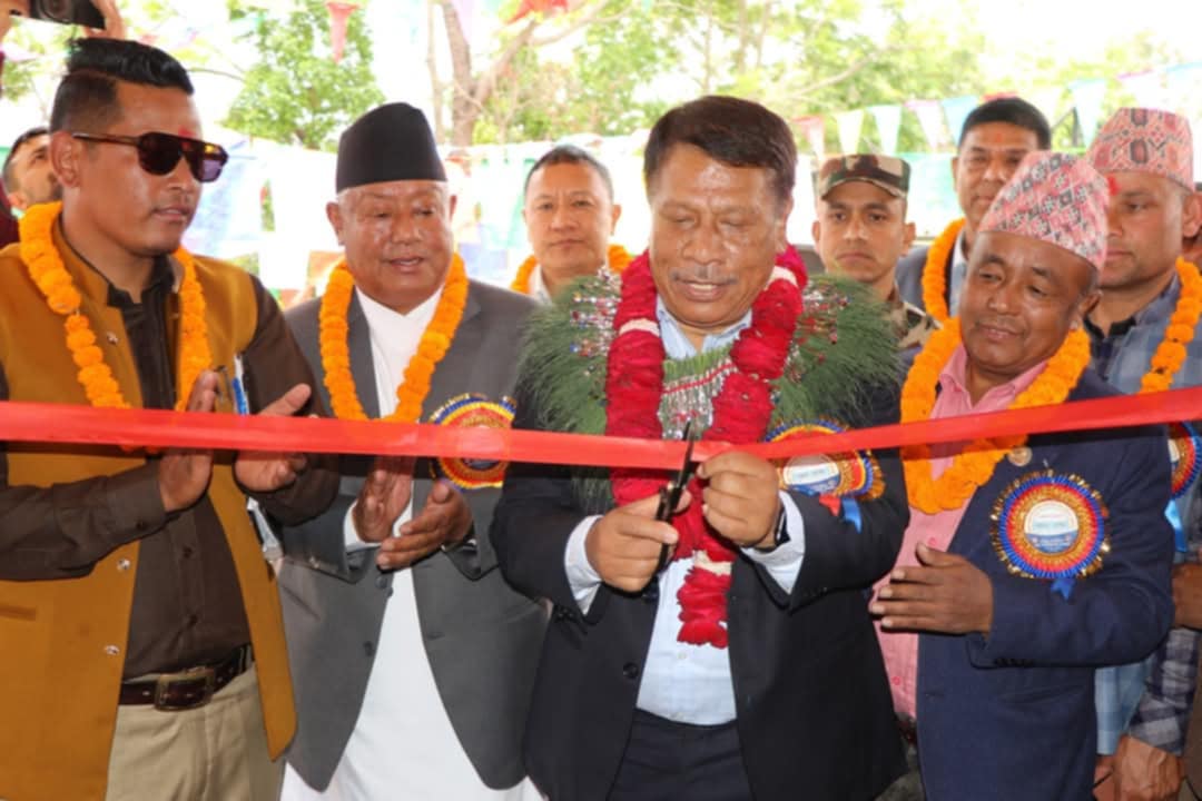 नमोबुद्द १ को नवनिर्मित भवन उद्घाटन