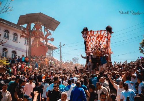 बनेपाको ऐतिहासिक चण्डेश्वरी जात्रा  सुरु