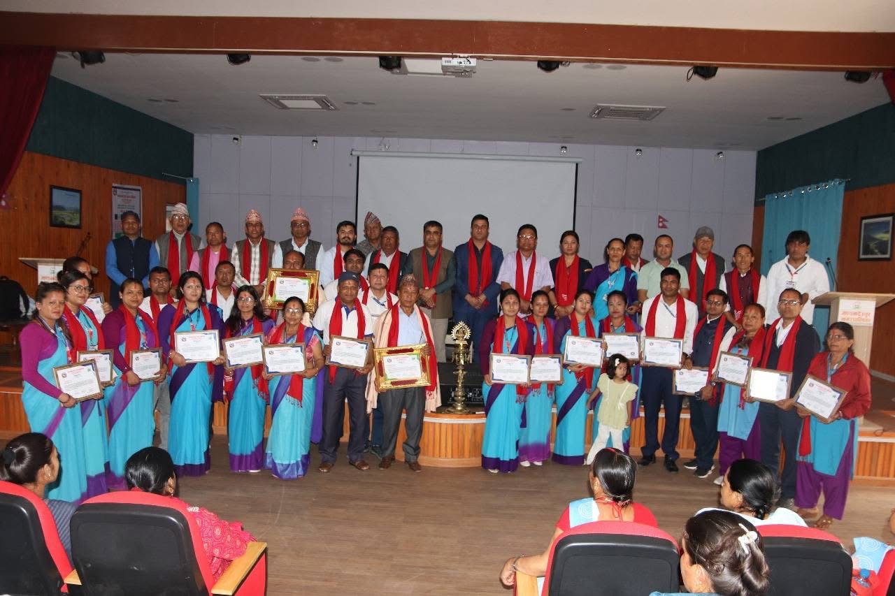 मण्डनदेउपुर नगरपालिका पूर्ण खोप सुनिश्चितता तथा दिगोपना घोषणा