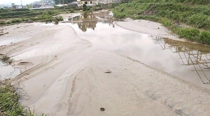 बाढिवाट पनौतीका किसानलाई  ठूलो क्षति