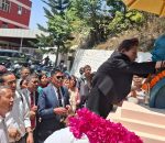 मासुनागा आँखा अस्पताल युसुन मासुनागाको सालिक निर्माण