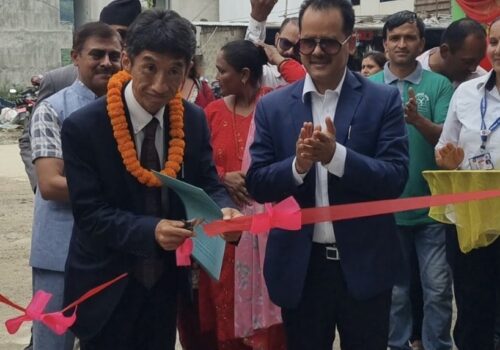 पाँचखालमा कृषि उपज सङ्कलन तथा बजार केन्द्रको शुभारम्भ