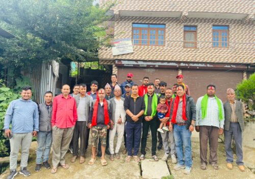 बेथानचोक वडा नं २ मा तरुण दल अध्यक्षमा अशोक केसि