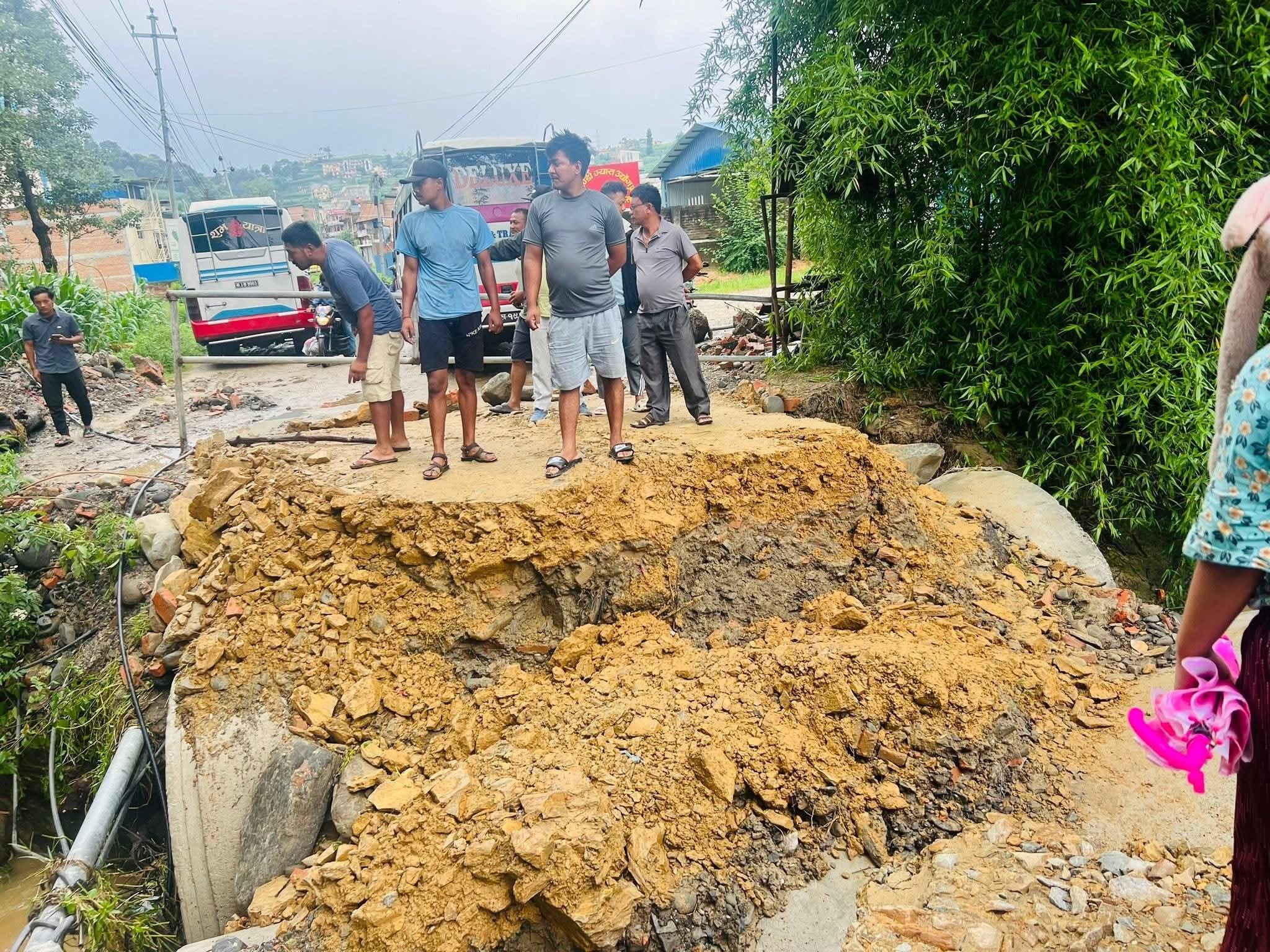 बनेपा–नाला–भक्तपुर सडक खण्ड पुनः अवरुद्ध