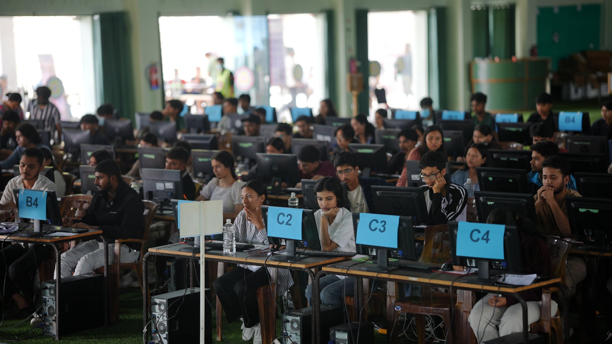 काठमाडौं विश्वविद्यालयमा धमाधम प्रवेश परीक्षा