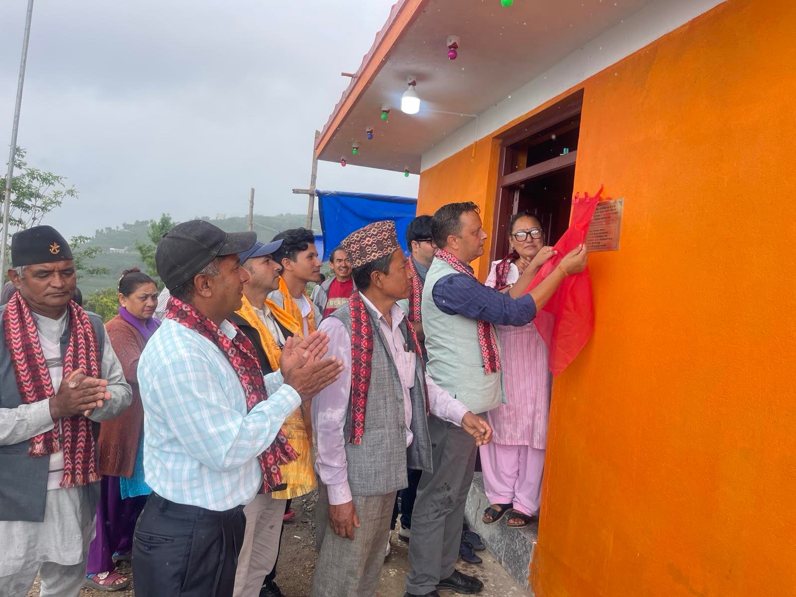 बेथानचोक गाउँपालिका वडा नं. ४ मा निर्मित सिद्धेश्वर महादेव मन्दिरको उदघाटन