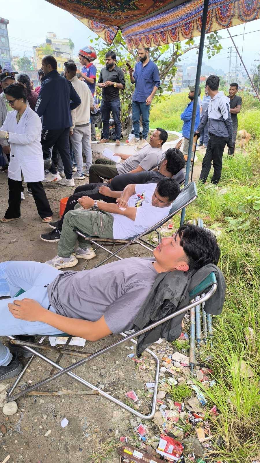 रोटरी क्लबको आकस्मिक रक्तदान कार्यक्रम सम्पन्न