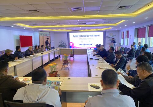 क्यान्सर विमारी सहयोगका लागि बृहत् साइकल यात्रा