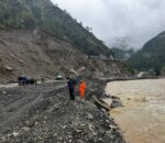 रोशिको लेदोले बन्द भएको विपि राजमार्गमा यातायात सुचारु