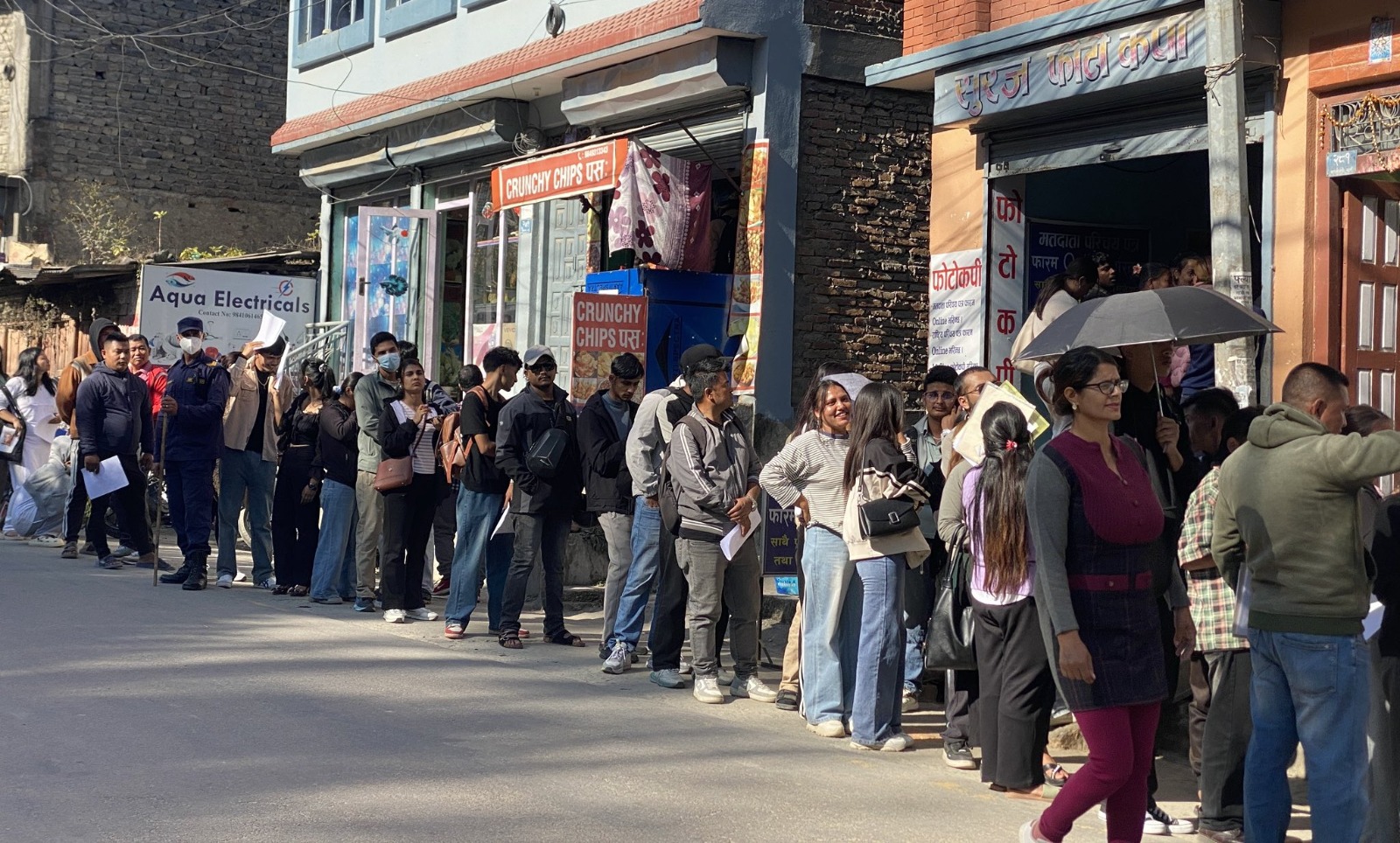 काभ्रेपलाञ्चोकका नयाँ मतदातामा निर्वाचनको उत्साह