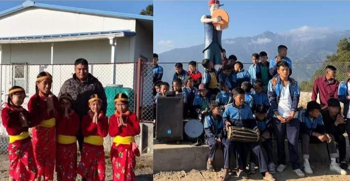 पेङ्दोर्जे डम्फुपार्कमा विद्यार्थीको बनभोज