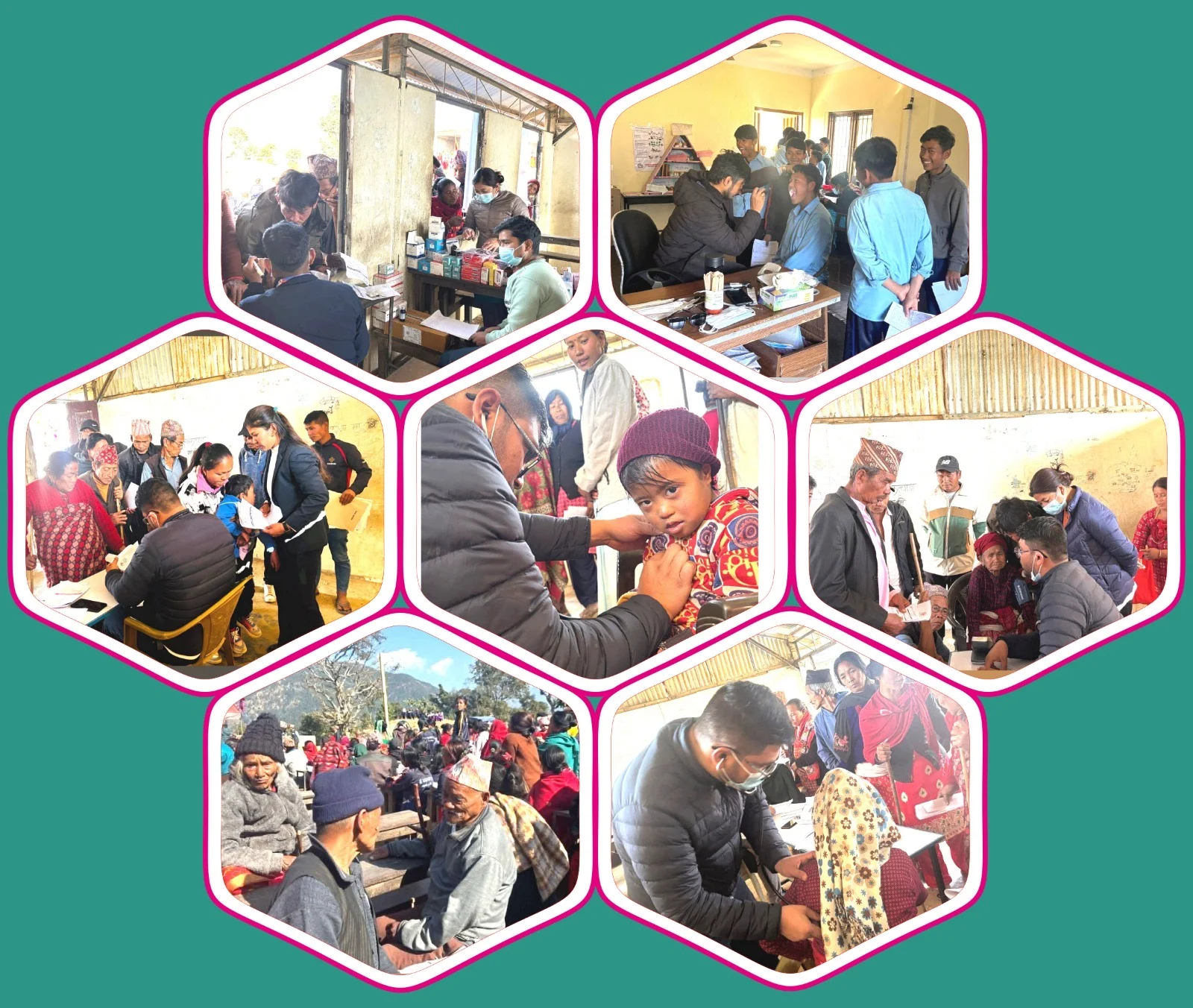 घर्तिछापको निःशुल्क शिविरमा करिव सात सय लाभान्वित