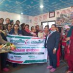 सामुदायिक साकोस द्वारा आमा तथा बच्चाहरुको स्वास्थ्य तथा पोषण विषयक सचेतनात्मक अभिमुखिकरण