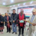 समस्याग्रस्त सहकारी व्यवस्थापन समितिको अध्यक्ष सिग्देललाई जिल्ला सहकारी संघ काभ्रेको बधाई ज्ञापन