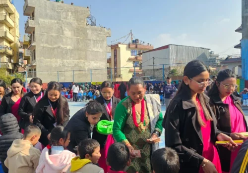 साना बालबालिकालाई ज्ञानकुञ्जको सम्मान