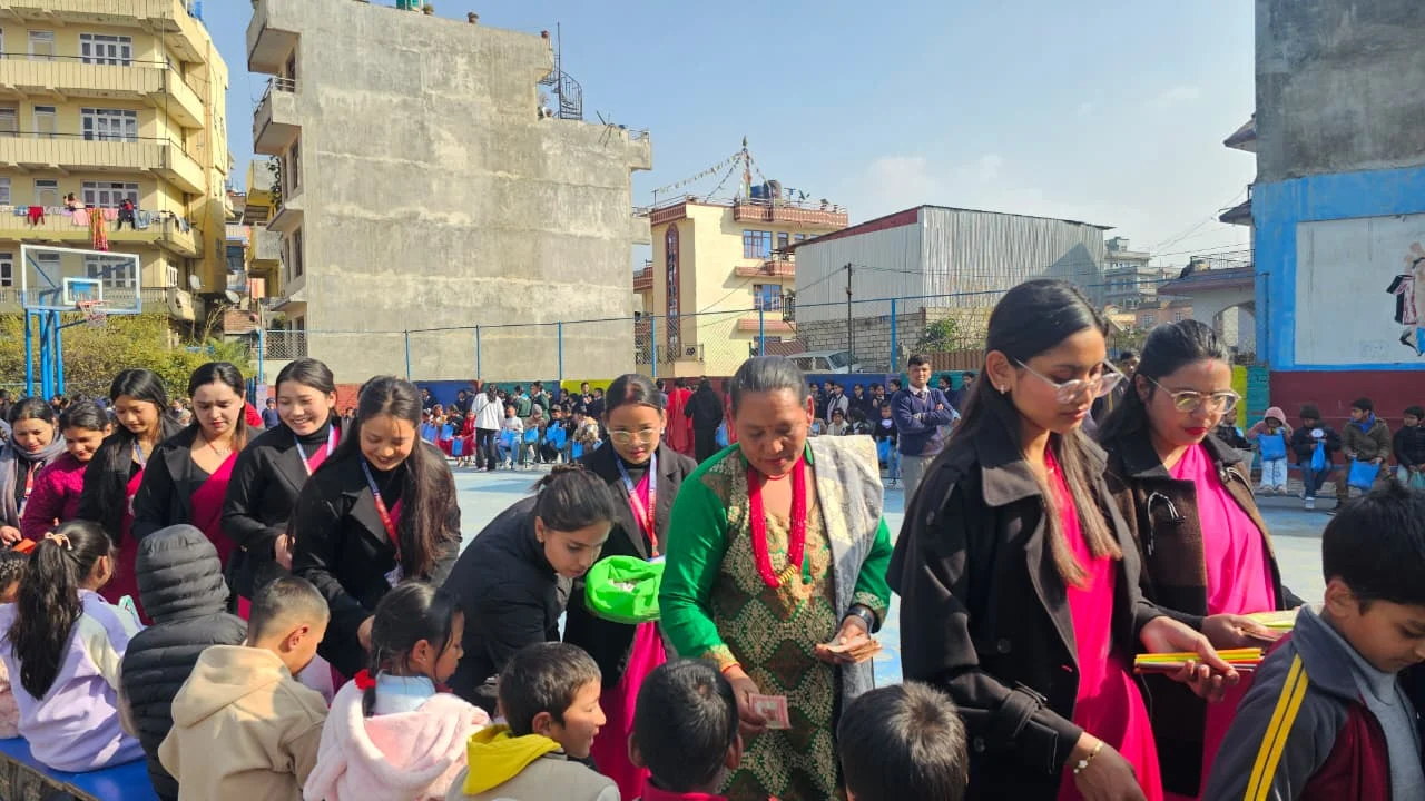 साना बालबालिकालाई ज्ञानकुञ्जको सम्मान