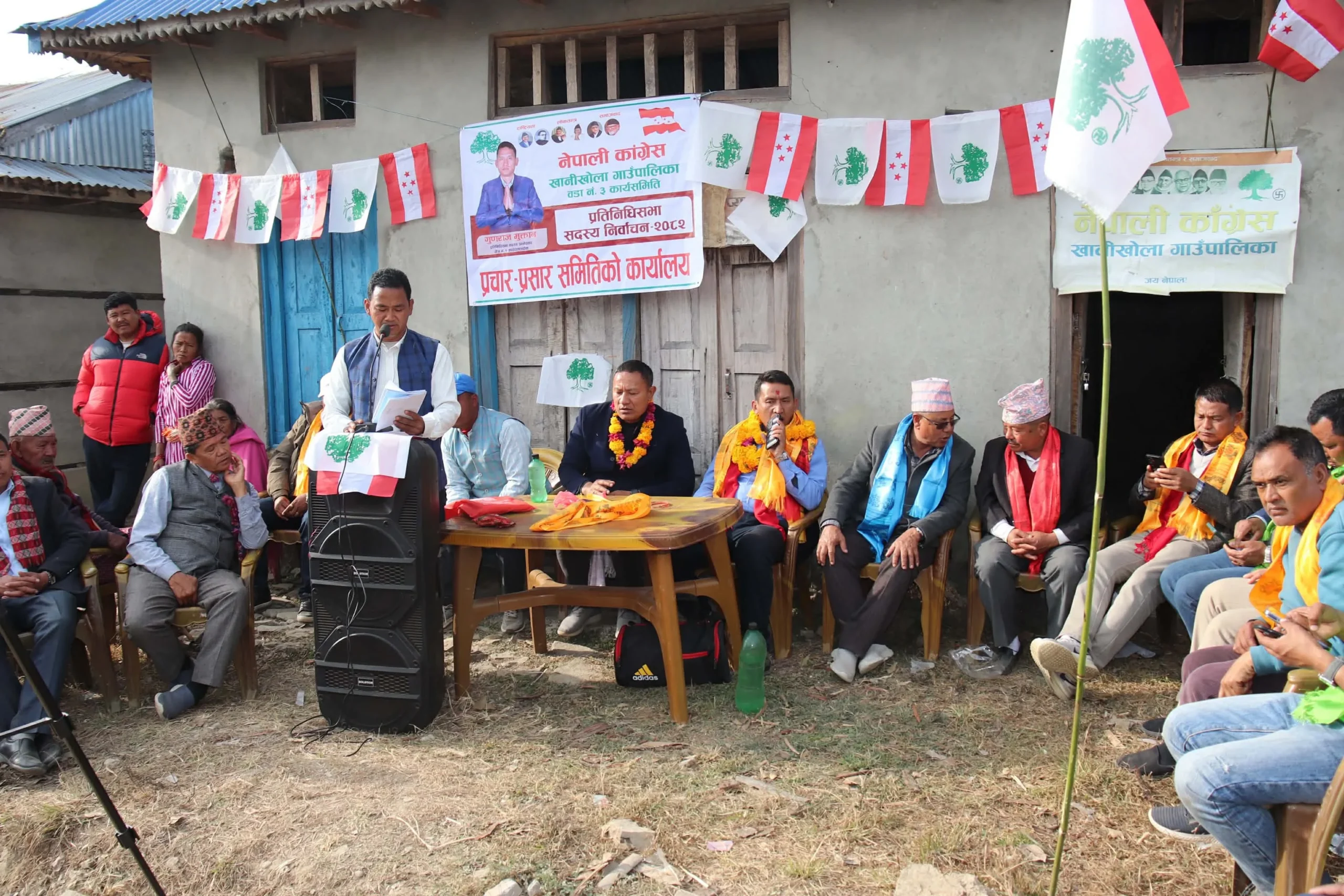 ‘तीर्थ लामा जिताउँदा खानीखोला–तालढुंगा सडकलाई ३० करोड, अब गुणराजलाई जिताउछौं’