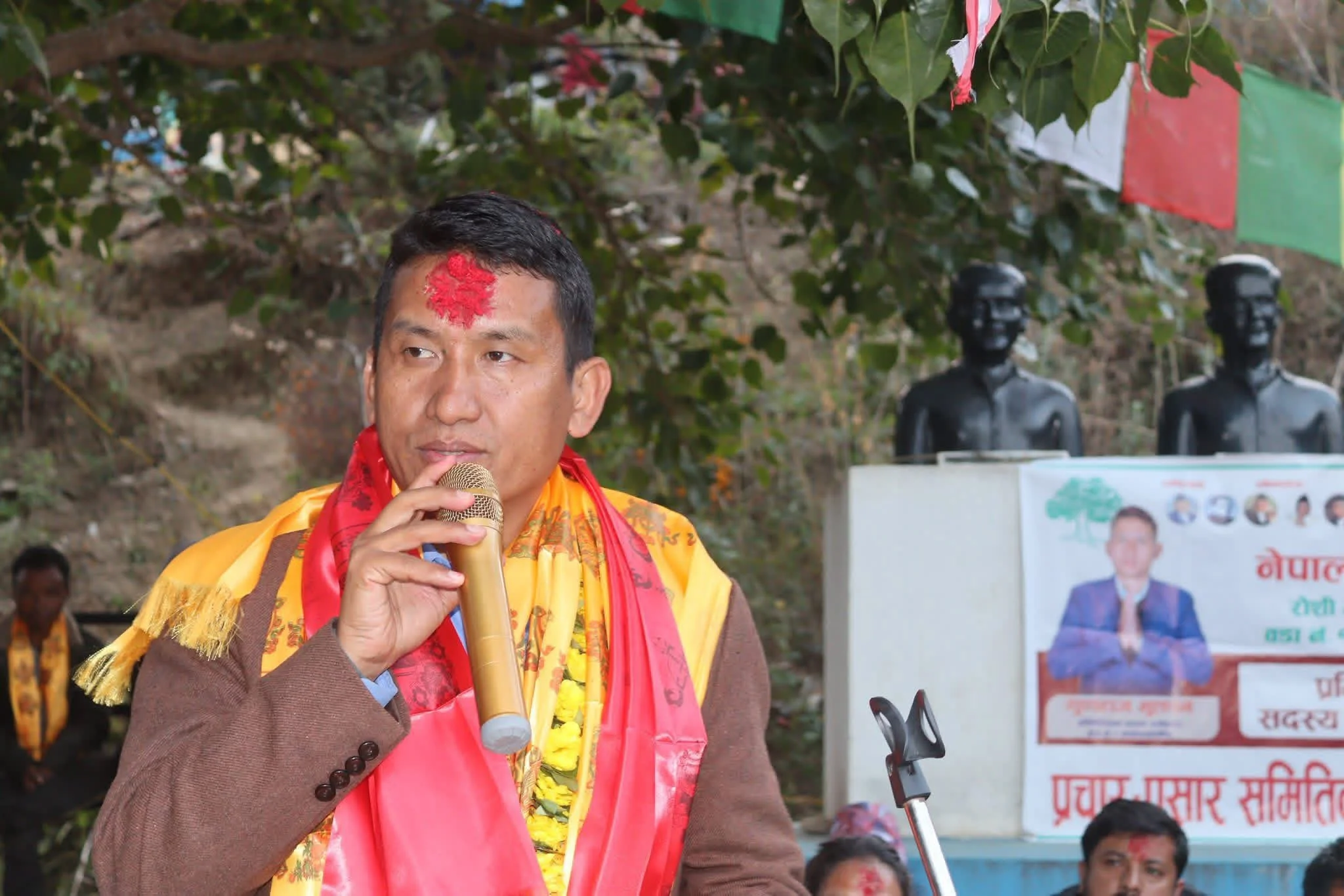 रोशी खोला प्रकोप नियन्त्रणका लागि गुणराज मुक्तानको पहलकदमी