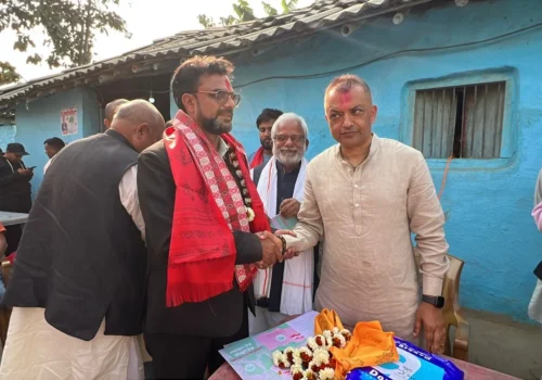 रास्वपा छाडेका बागमती प्रदेश उपसभापति हुमागाईं कांग्रेसमा प्रवेश