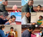 अंकुर प्रि-स्कुलमा स्वास्थ्य शिविर, ५६ जना छात्र-छात्राले गराए स्वास्थ्य परीक्षण