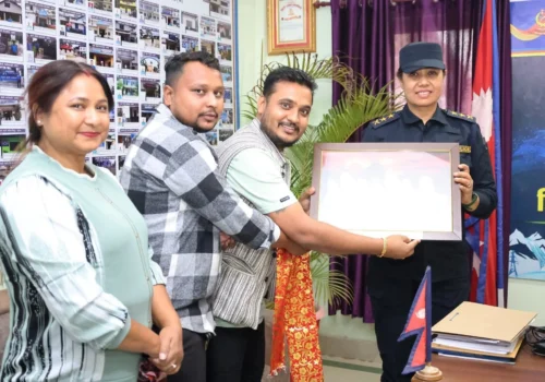 अन्तर्राष्ट्रिय नारी दिवसको अवसरमा एसपी बसुन्धरा सम्मानित