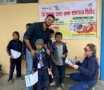 रोटरीको स्वास्थ्य सेवा: निःशुल्क दन्त तथा स्वास्थ्य शिविरबाट नमोबुद्धमा सयौं लाभान्वित