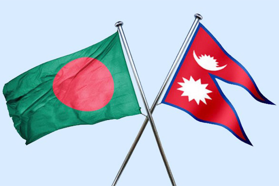 Nepal-Bangladesh-Flag