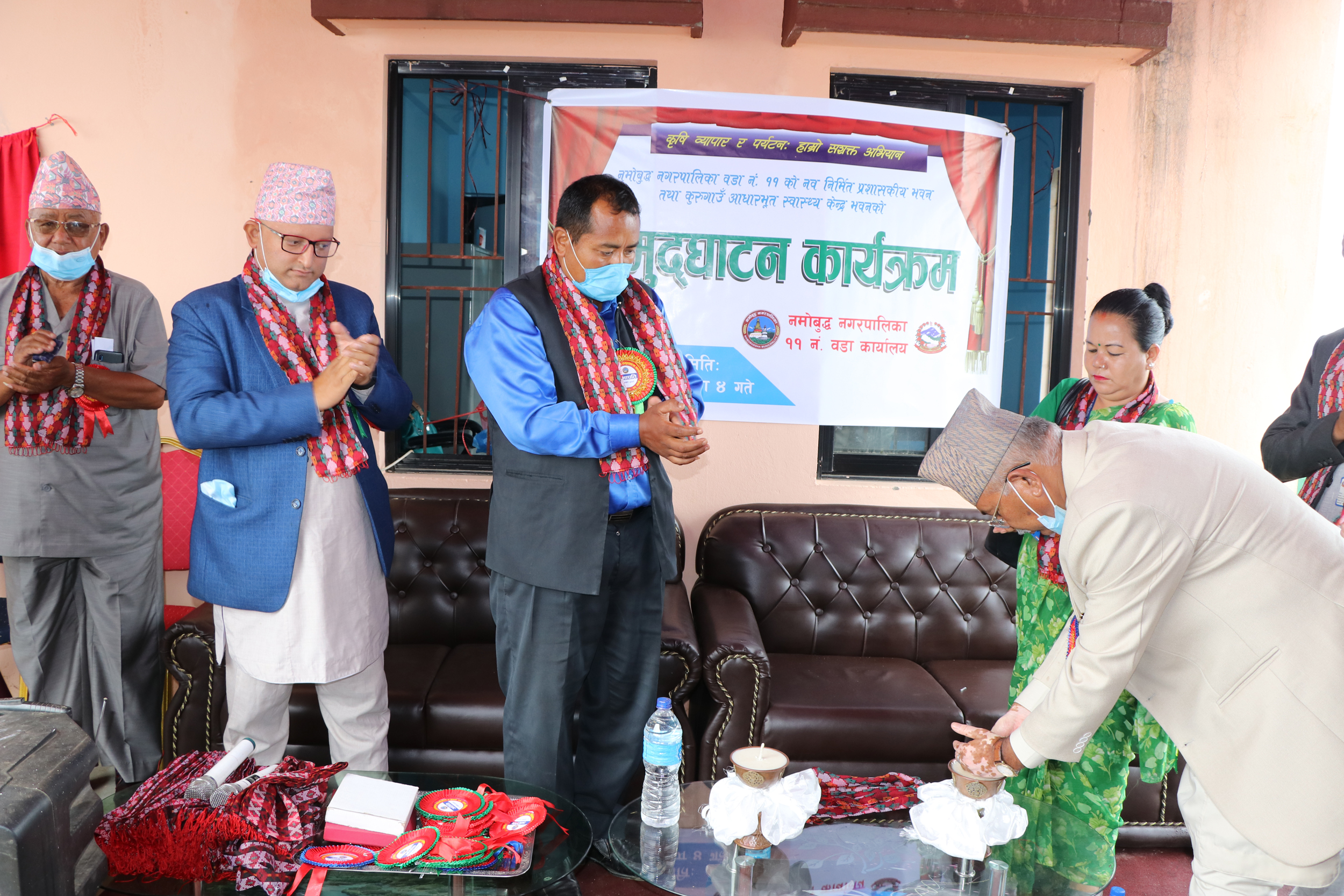 नमोबुद्ध-११ को वडा कार्यालयले सुरु गर्यो आफ्नै सुविधासम्पन्न भवनबाट काम