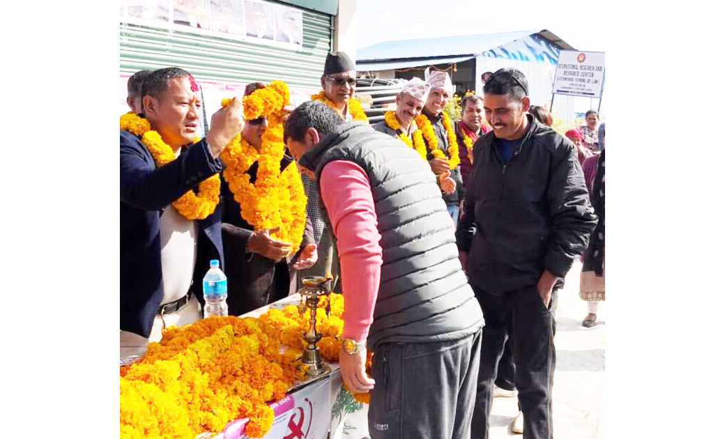 एमाले निकट राष्ट्रिय युवा संघ नमोबुद्धका संयोजक कांग्रेस प्रवेश