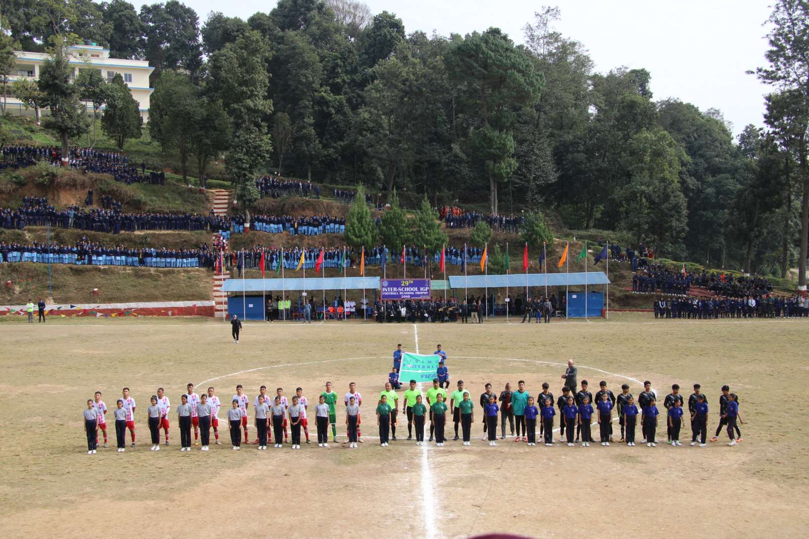 आइजिपी कप फुटबल रनिंग ट्रफिको लिग चरणका खेल सकिए