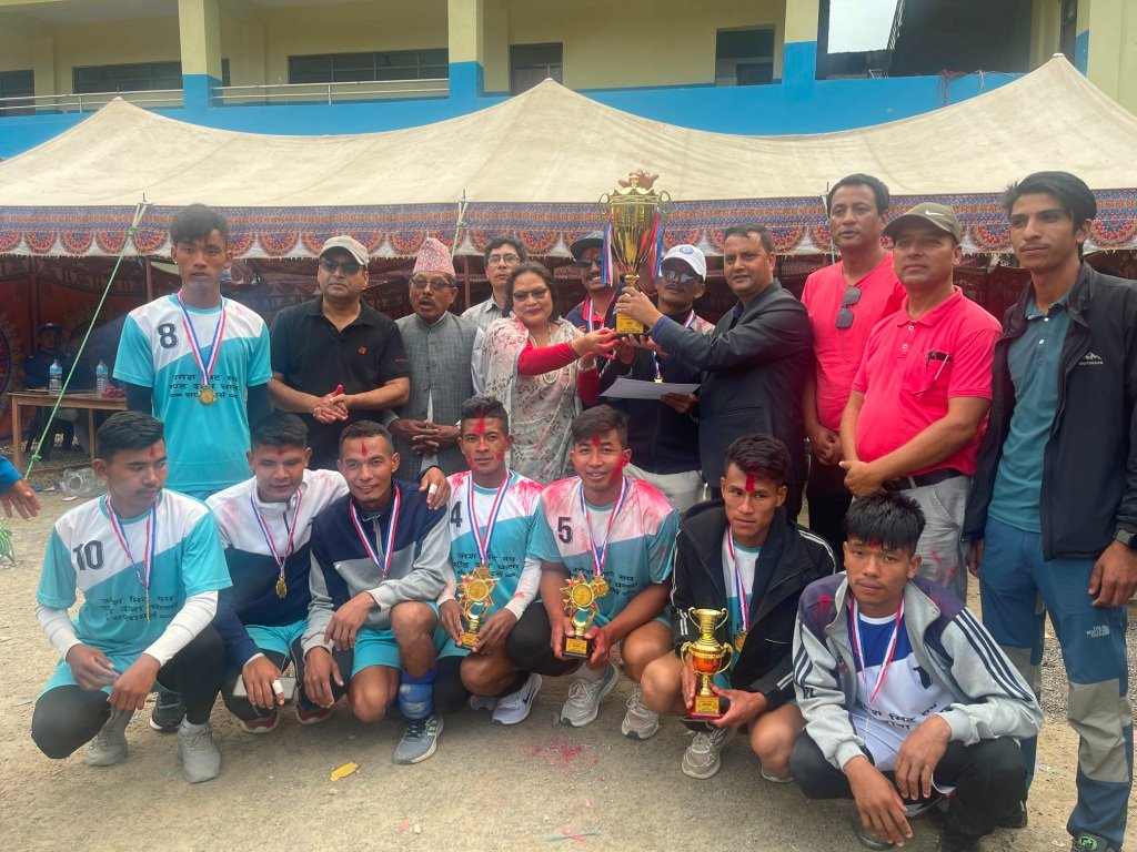 बेथानचोक कप भलिवलको उपाधि खानीखोलालाई