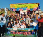 बनेपामा मेयर कप फूटबल प्रतियोगिताको उपाधि वडा नं ६ लाई