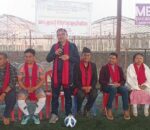 राष्ट्रिय सहकारी दिवसमा भएको फुटसलमा ज्योति मिर्मिरे सामुहिक प्रथम