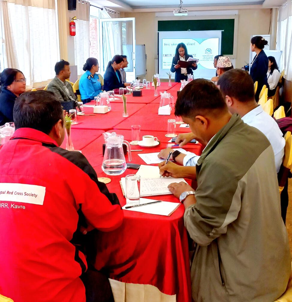 विपदपूर्व तयारी गर्न स्वास्थ्य तथा पोषण क्लस्टरले गर्यो छलफल