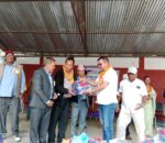 शंखेश्वरी महालक्ष्मी माविका विद्यार्थीलाई ट्रयाकसुट र झोला