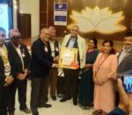 वरिष्ठ पत्रकार गुरागाईंलाई ‘रोटरी पत्रकारिता सम्मान’ र डा. मनोजलाई ‘स्वास्थ्य सम्मान’ प्रदान