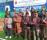 नाईटिङ्गेल एकेडेमीमा निर्माण भयो फुटसल मैदान