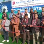 नाईटिङ्गेल एकेडेमीमा निर्माण भयो फुटसल मैदान