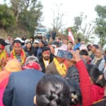 गृहपालिकामा गुणराज मुक्तानको शानदार इन्ट्री, स्थानीयले गरे भव्य स्वागत