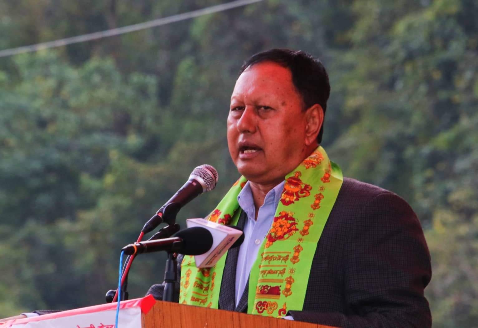 इमानदारीसाथ गठबन्धनका उम्मेदवार जिताउन माेहन बस्नेतकाे अपिल