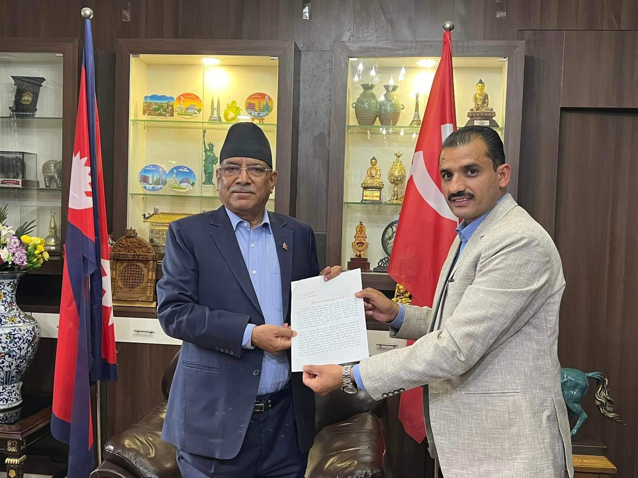 तातोपानी नाका खुलाउने बिषय प्राथमिकतामा – प्रचण्ड