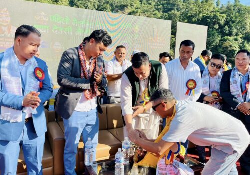 पहिलो मेलम्ची दिपावली साँझ तथा देउसि भैलाे कार्यक्रम मेलम्चीमा सम्पन्न