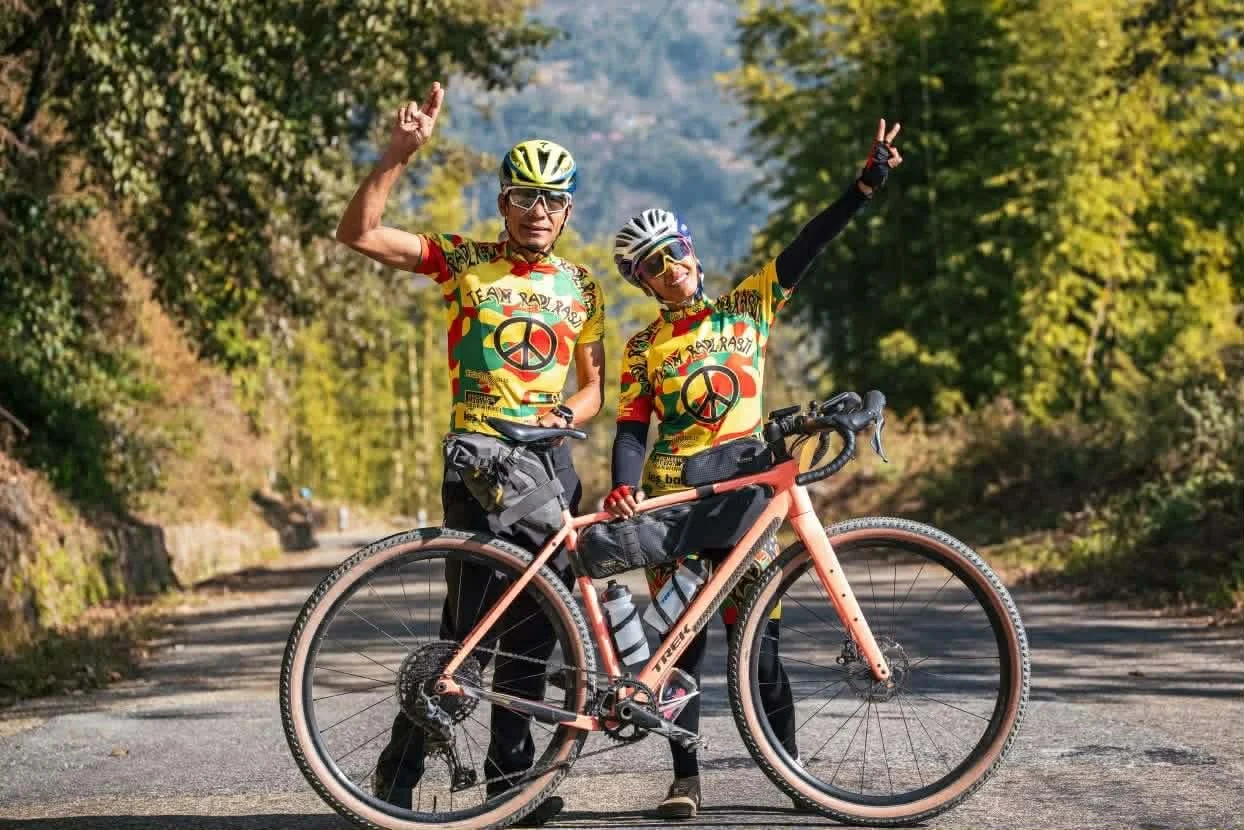 मध्य पहाडी लाेकमार्ग साइकल टाेली बाहुनेपाटीमा, स्वास्थ्य शिविर र क्यान्सर सम्बन्धी सचेतना