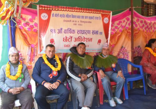 नौली महादेव महिला विकास बचत तथा ऋण सहकारीको अध्यक्षमा सानुकान्छी रानामगर