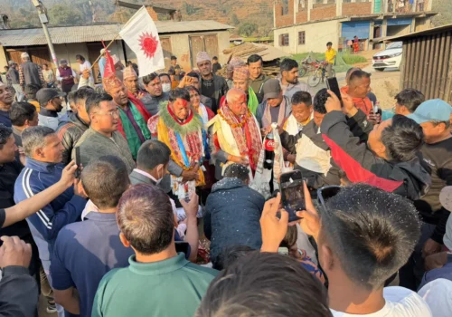 इन्द्रावती गाउँपालिकामा शेरबहादुर तामाङको घरदैलो अभियान सम्पन्न