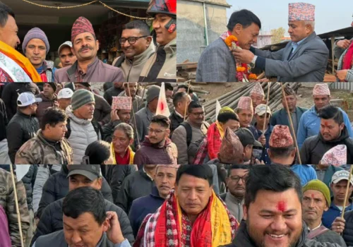 जनताको अपार समर्थन पाउँदै शेरबहादुर तामाङ, इन्द्रावतीमा पनि भव्य स्वागत