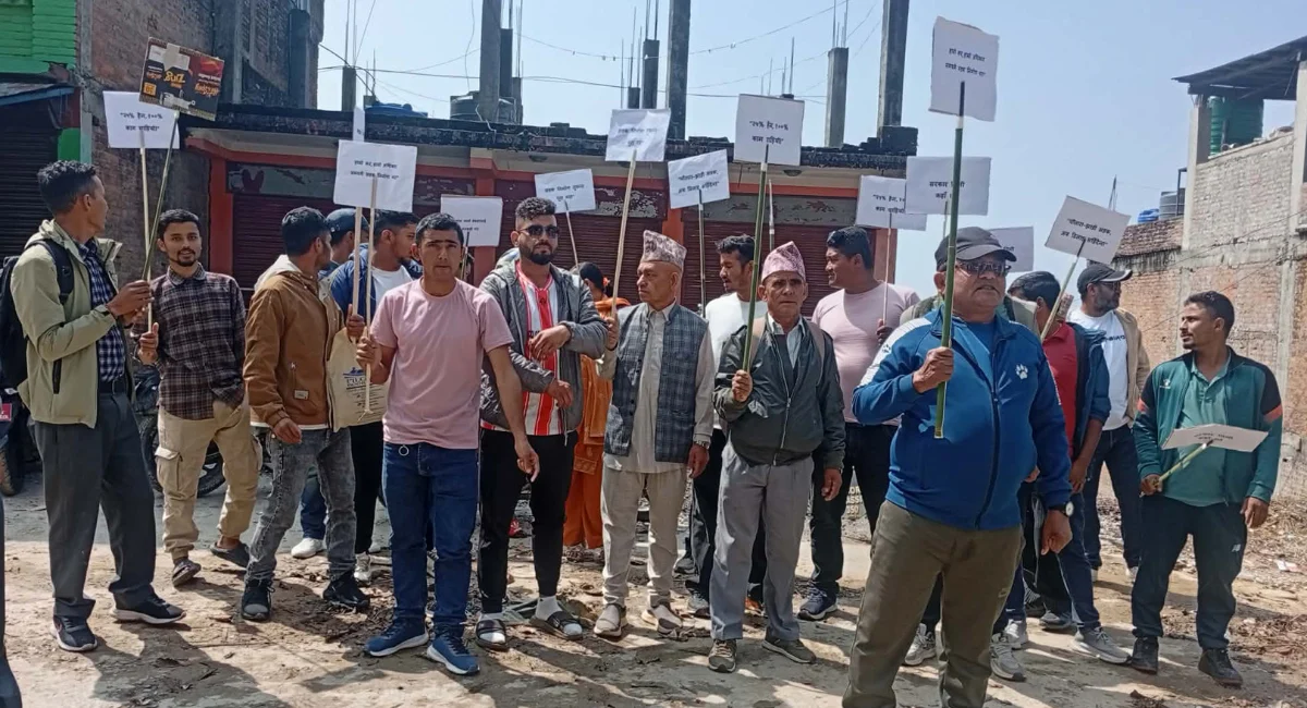 चौतारा–झ्याँडी सडक स्तरोन्नतिमा ढिलाइ, स्थानीय आन्दोलित